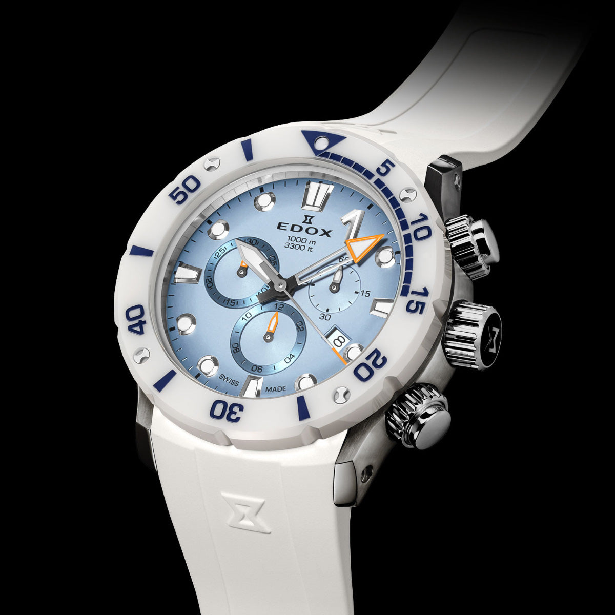 エドックス EDOX クロノオフショア1 クロノグラフ 腕時計 メンズ 10242-TINB-BUICDNO CHRONOFFSHORE-1【60回分割手数料無料！】