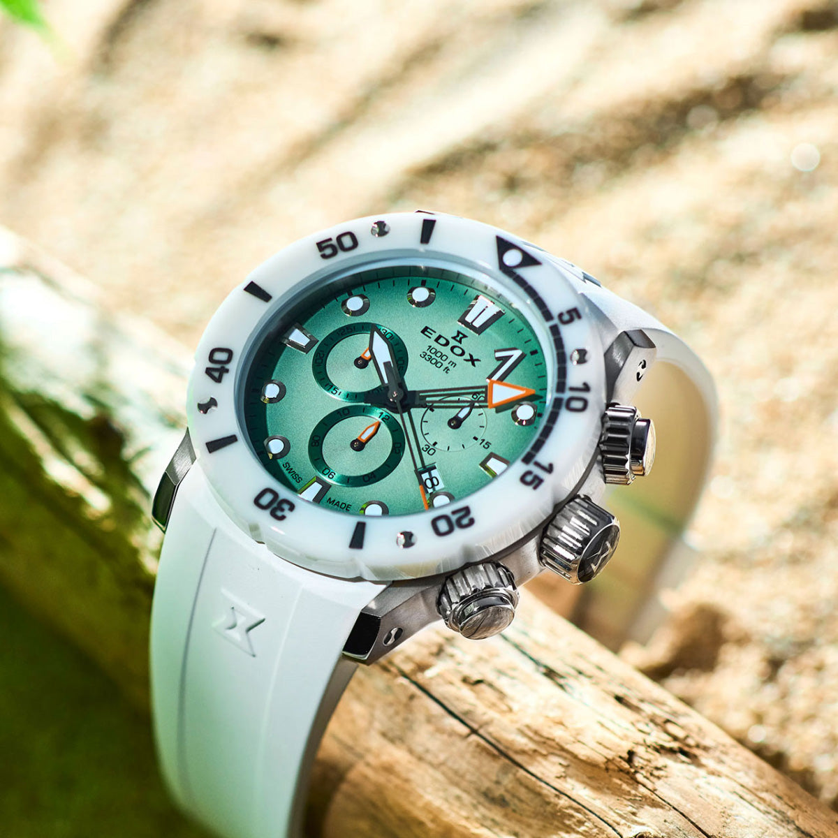 エドックス EDOX クロノオフショア1 クロノグラフ 腕時計 メンズ 10242-TINBN-VIDNO CHRONOFFSHORE-1【60回分割手数料無料！】