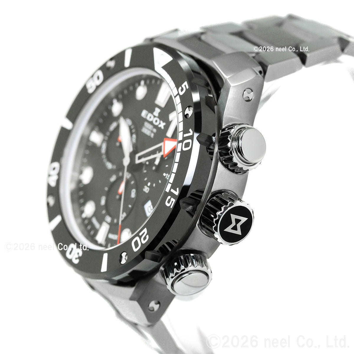 エドックス EDOX クロノオフショア1 クロノグラフ 腕時計 メンズ 10242-TINM-NIN CHRONOFFSHORE-1【60回分割手数料無料！】