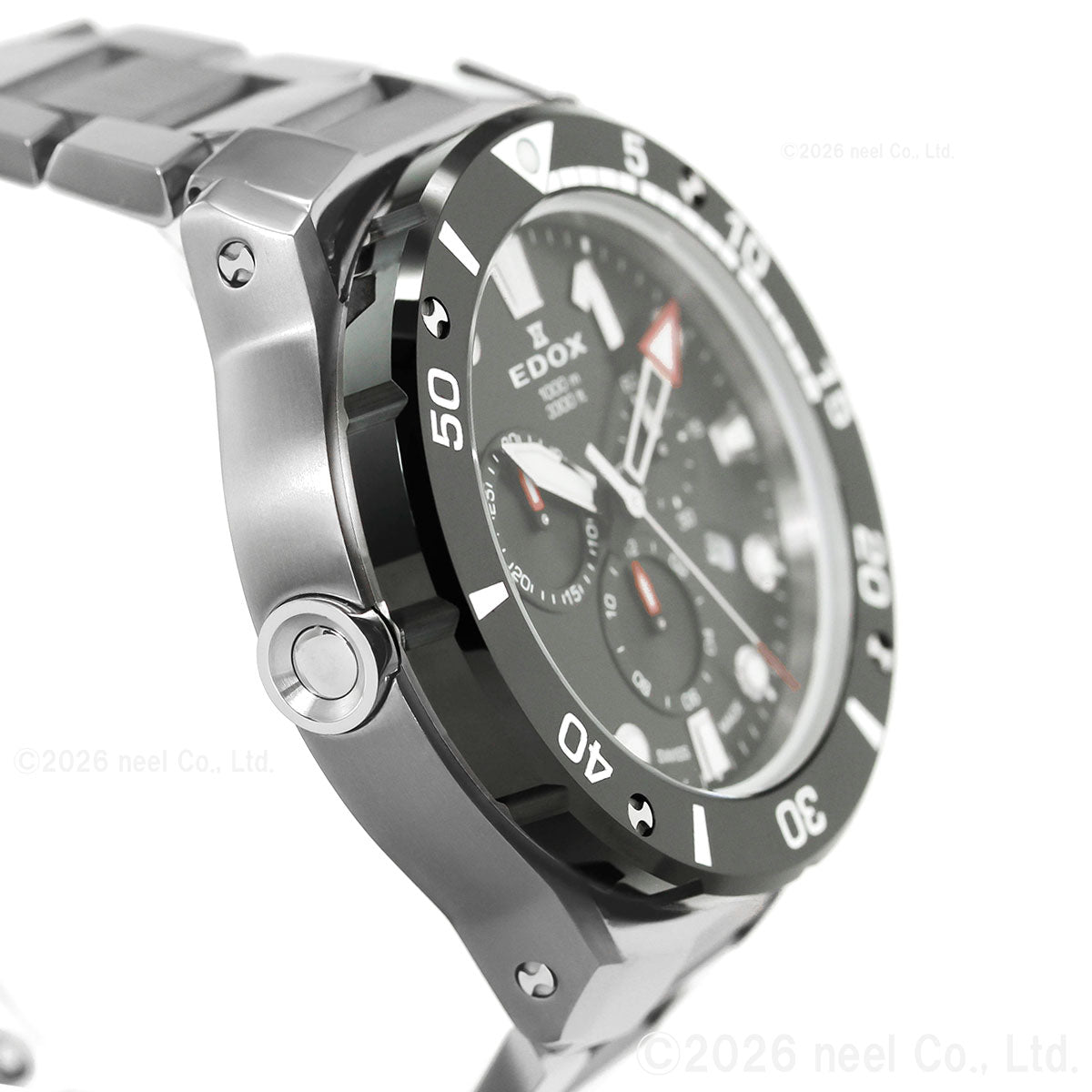 エドックス EDOX クロノオフショア1 クロノグラフ 腕時計 メンズ 10242-TINM-NIN CHRONOFFSHORE-1【60回分割手数料無料！】