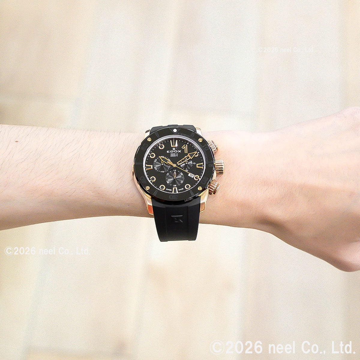 エドックス EDOX クロノオフショア1 クロノグラフ 腕時計 メンズ 10242-TINR-NIR CHRONOFFSHORE-1【60回分割手数料無料！】