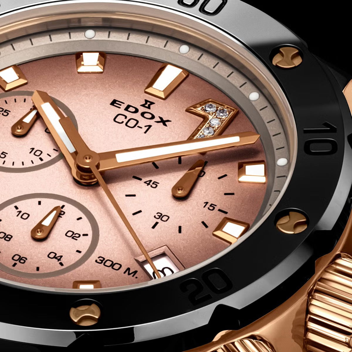 エドックス EDOX クロノオフショア1 クロノレディ 腕時計 レディース 10255-37RCA-BRDR CHRONOFFSHORE-1【60回分割手数料無料！】