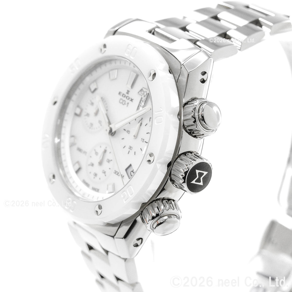 エドックス EDOX クロノオフショア1 クロノレディ 腕時計 レディース 10255-3BM-NADN CHRONOFFSHORE-1【60回分割手数料無料！】
