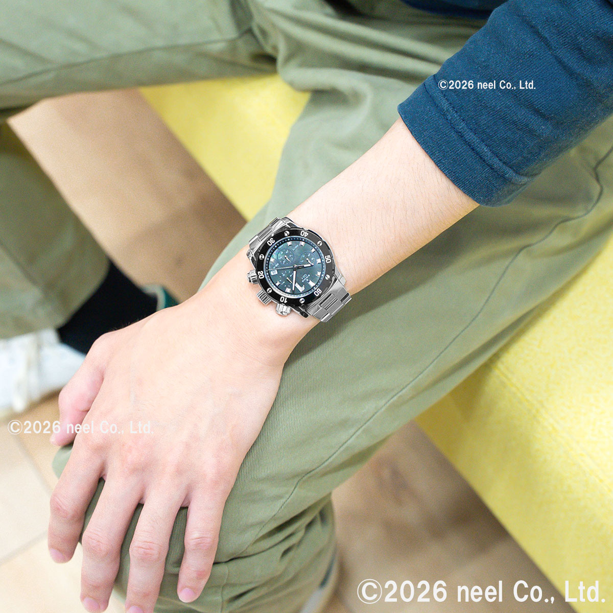 エドックス EDOX クロノオフショア1 クロノレディ 腕時計 レディース 10255-3M-NANDN CHRONOFFSHORE-1【60回分割手数料無料！】