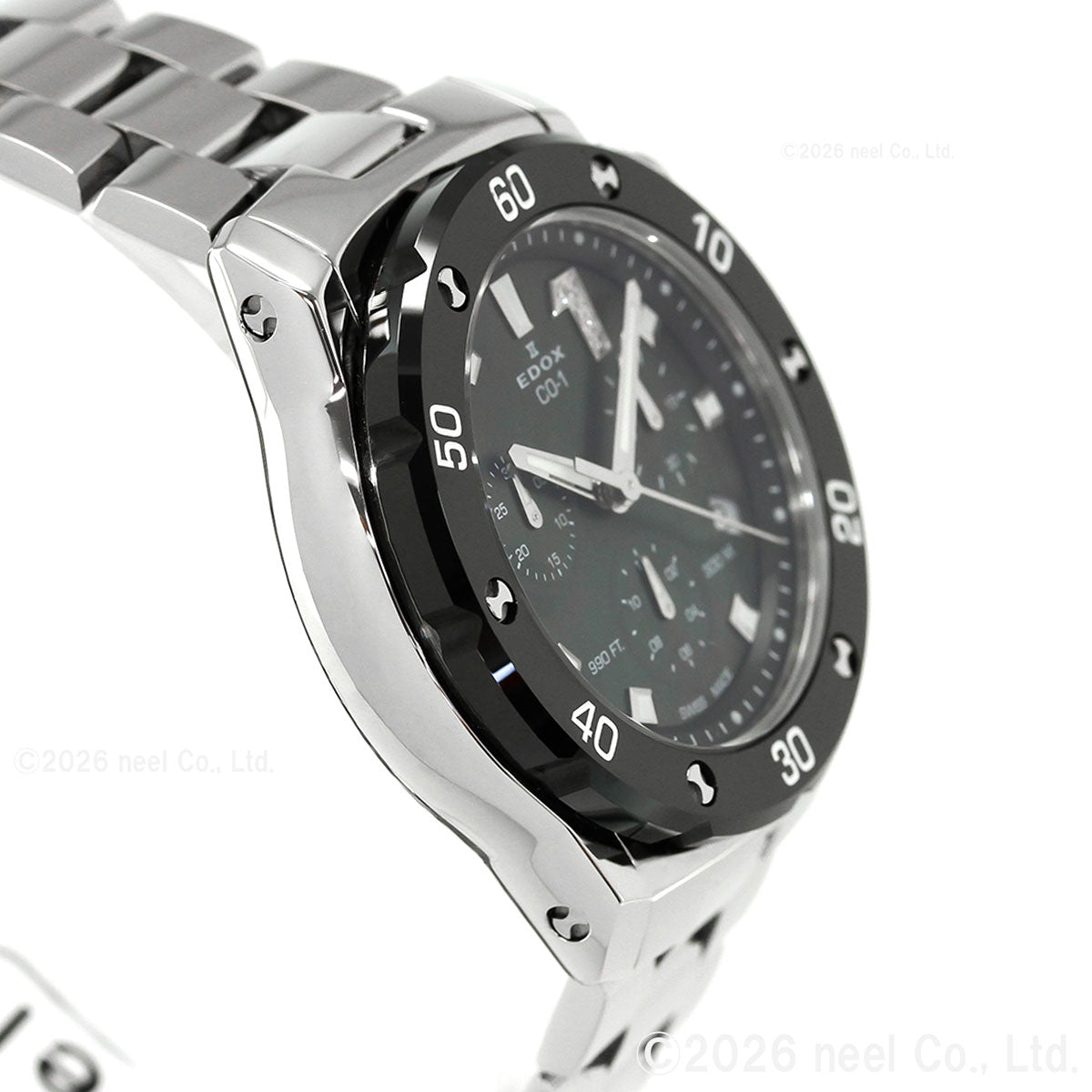 エドックス EDOX クロノオフショア1 クロノレディ 腕時計 レディース 10255-3M-NANDN CHRONOFFSHORE-1【60回分割手数料無料！】