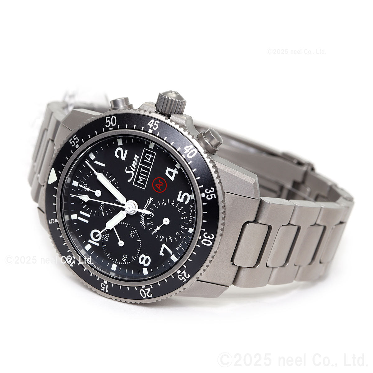 Sinn ジン 103.TI.AR 自動巻き 腕時計 メンズ Instrument Chronographs インストゥルメント クロノグラフ チタンバンド ドイツ製【60回分割手数料無料！】