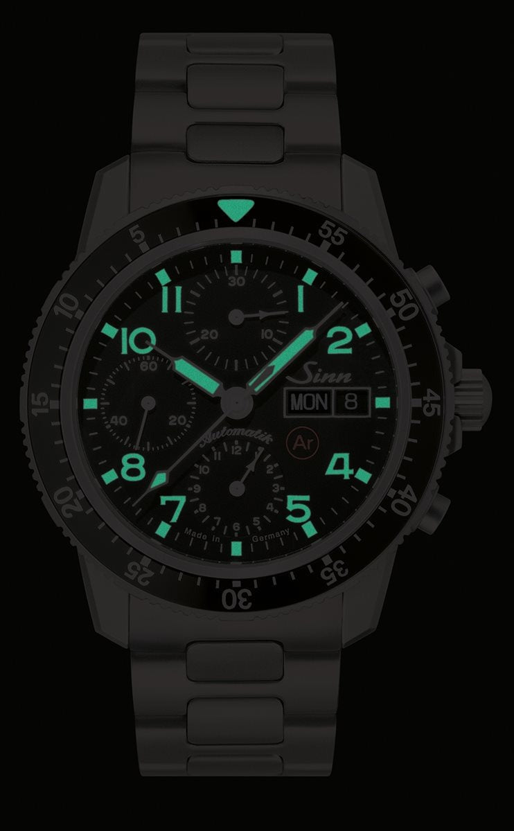 Sinn ジン 103.TI.AR 自動巻き 腕時計 メンズ Instrument Chronographs インストゥルメント クロノグラフ チタンバンド ドイツ製【60回分割手数料無料！】