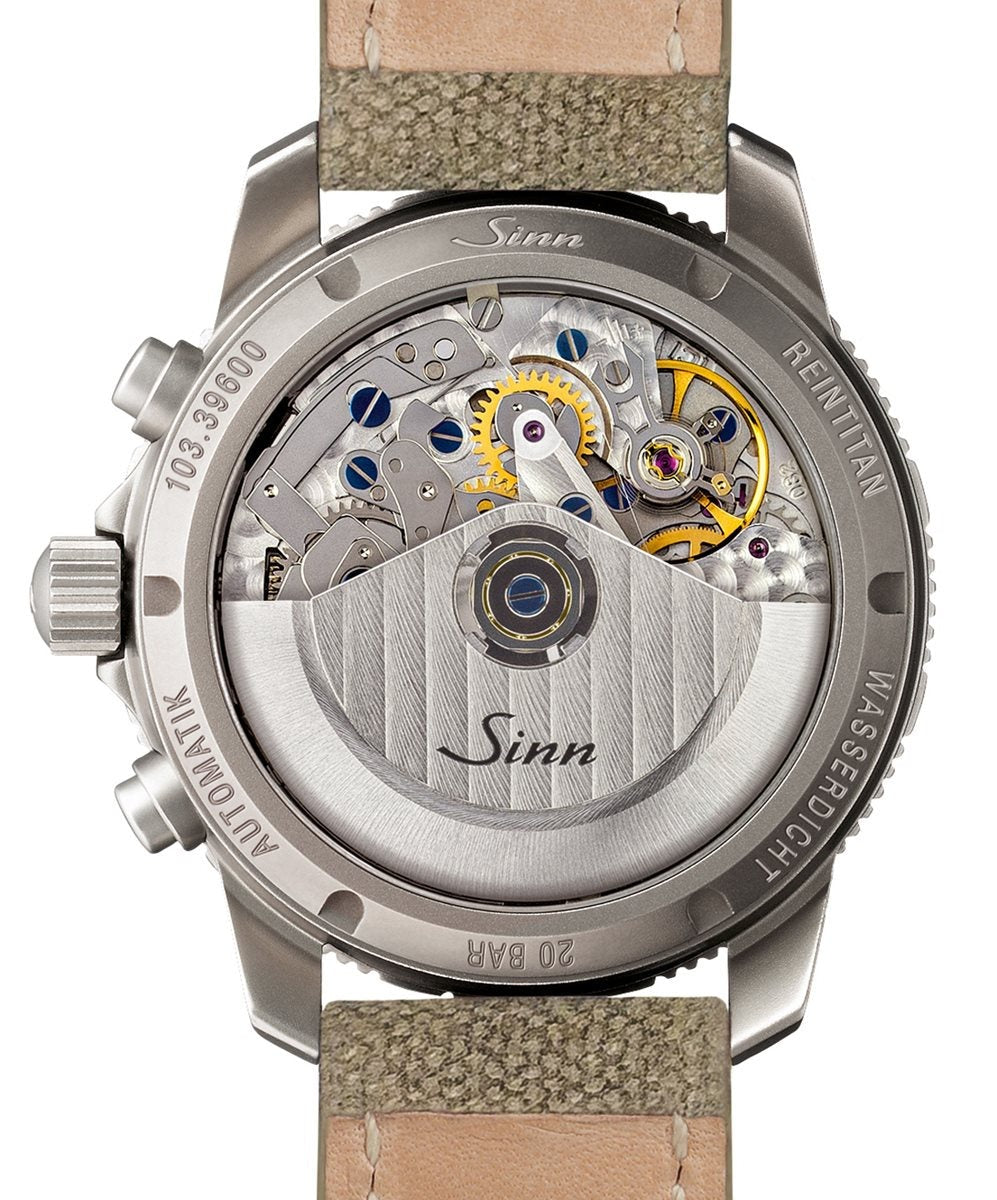 Sinn ジン 103.TI.AR 自動巻き 腕時計 メンズ Instrument Chronographs インストゥルメント クロノグラフ チタンバンド ドイツ製【60回分割手数料無料！】