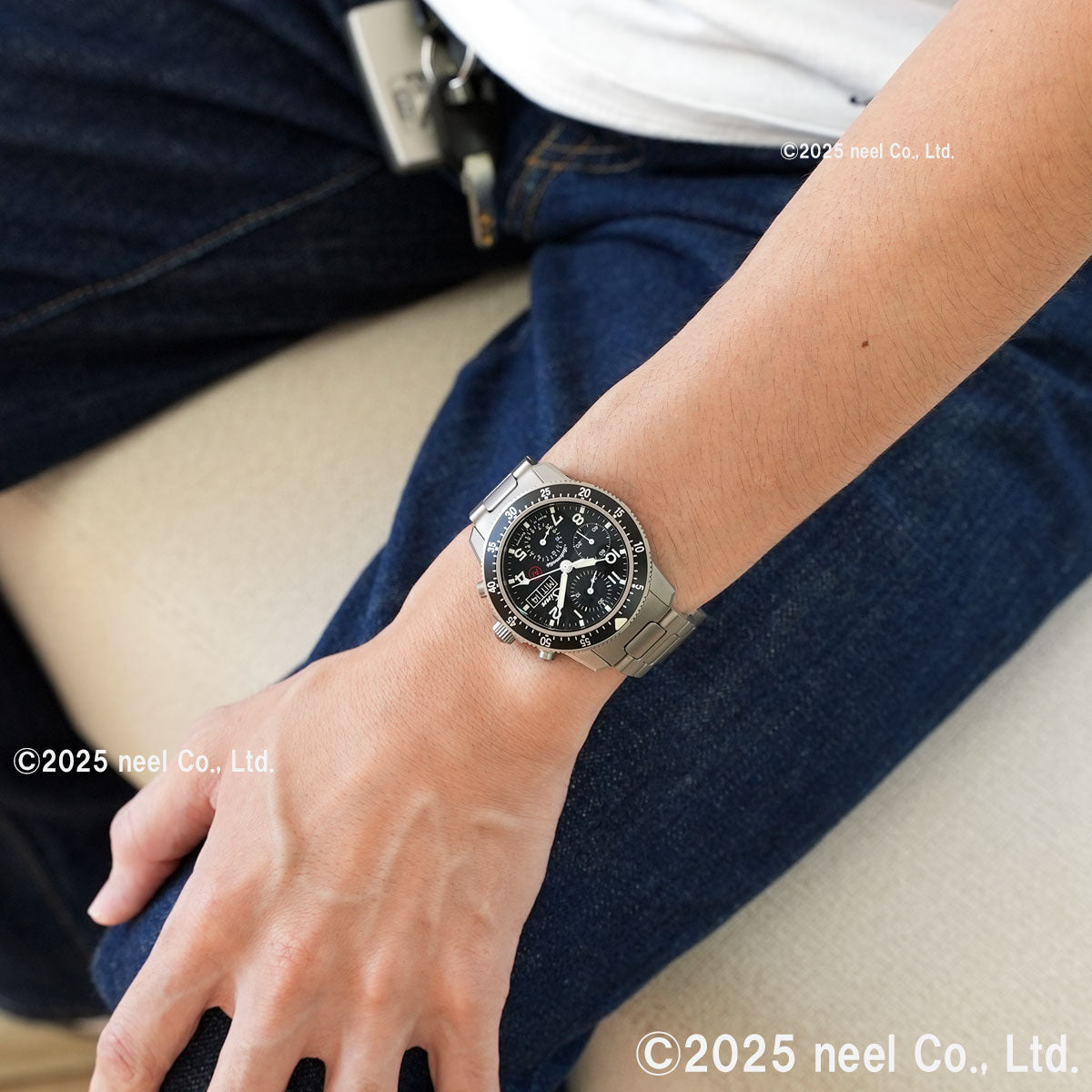 Sinn ジン 103.TI.AR 自動巻き 腕時計 メンズ Instrument Chronographs インストゥルメント クロノグラフ チタンバンド ドイツ製【60回分割手数料無料！】