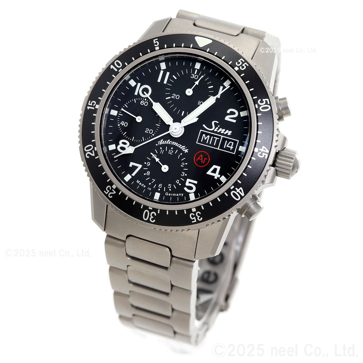 Sinn ジン 103.TI.AR 自動巻き 腕時計 メンズ Instrument Chronographs インストゥルメント クロノグラフ チタンバンド ドイツ製【60回分割手数料無料！】