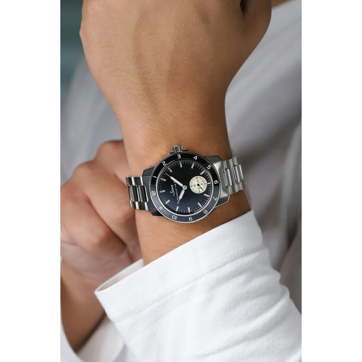 Sinn ジン 104 Classic 12 自動巻 腕時計 Pilot Watches パイロットウォッチ ファインアジャスト付きブレスレット ドイツ製【2025 新作】【60回分割手数料無料！】