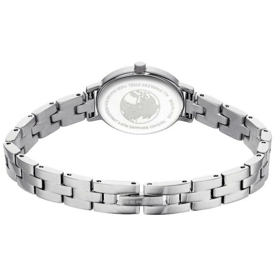 ベーリング BERING 腕時計 レディース クラシック オーバルリンク シルバー Ladies Unisex Classic Oval Link 11020-704