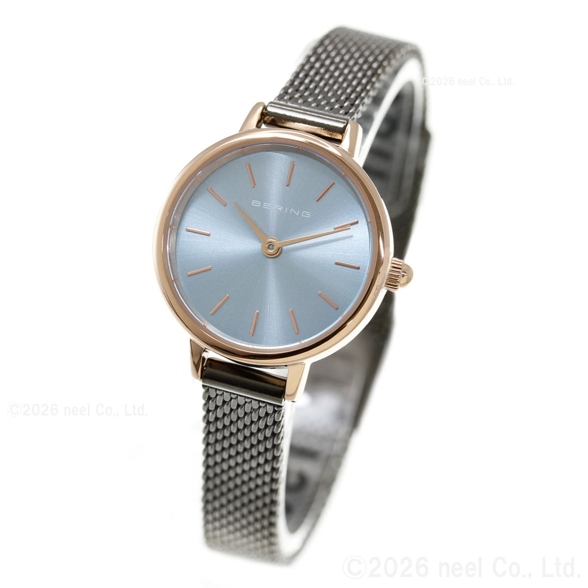 ベーリング BERING 腕時計 レディース クラシック ミニ アイスブルー Classic Mini Ice Blue Collection 11022-368【2026 新作】