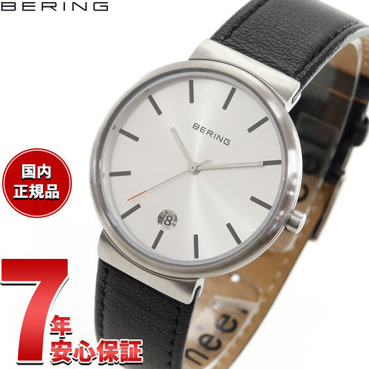 ベーリング BERING 腕時計 メンズ レディース クラシック スカンジナビアン ステッチカーフレザー Classic Scandinavian Stitched calf leather 11035-400-J