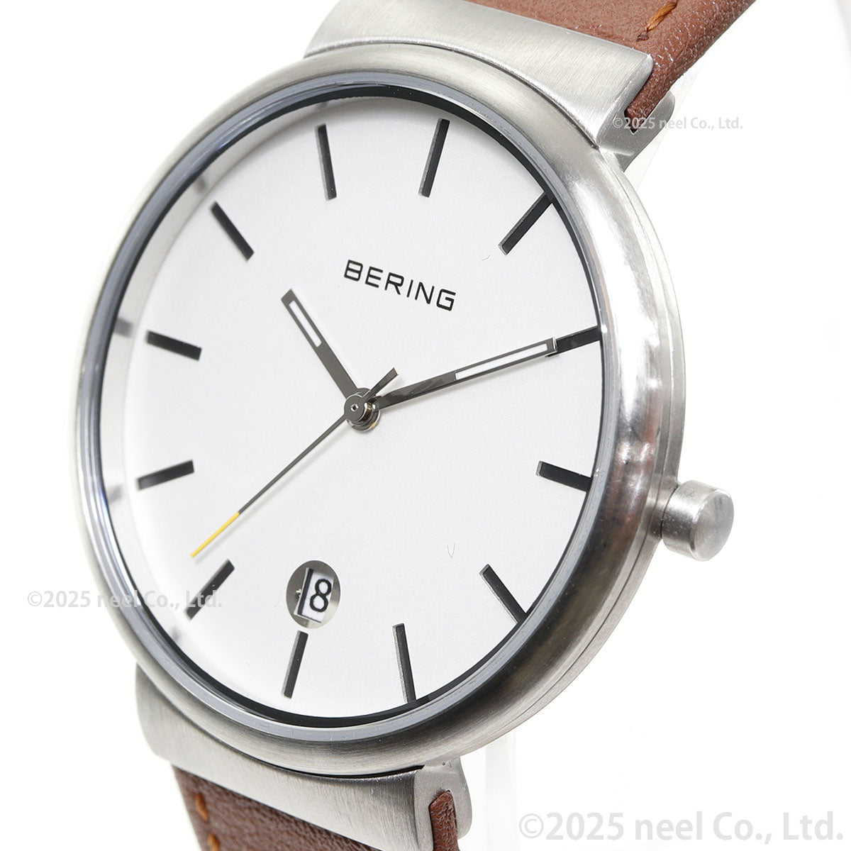 ベーリング BERING 腕時計 メンズ レディース クラシック スカンジナビアン ステッチカーフレザー Classic Scandinavian Stitched calf leather 11035-500-J