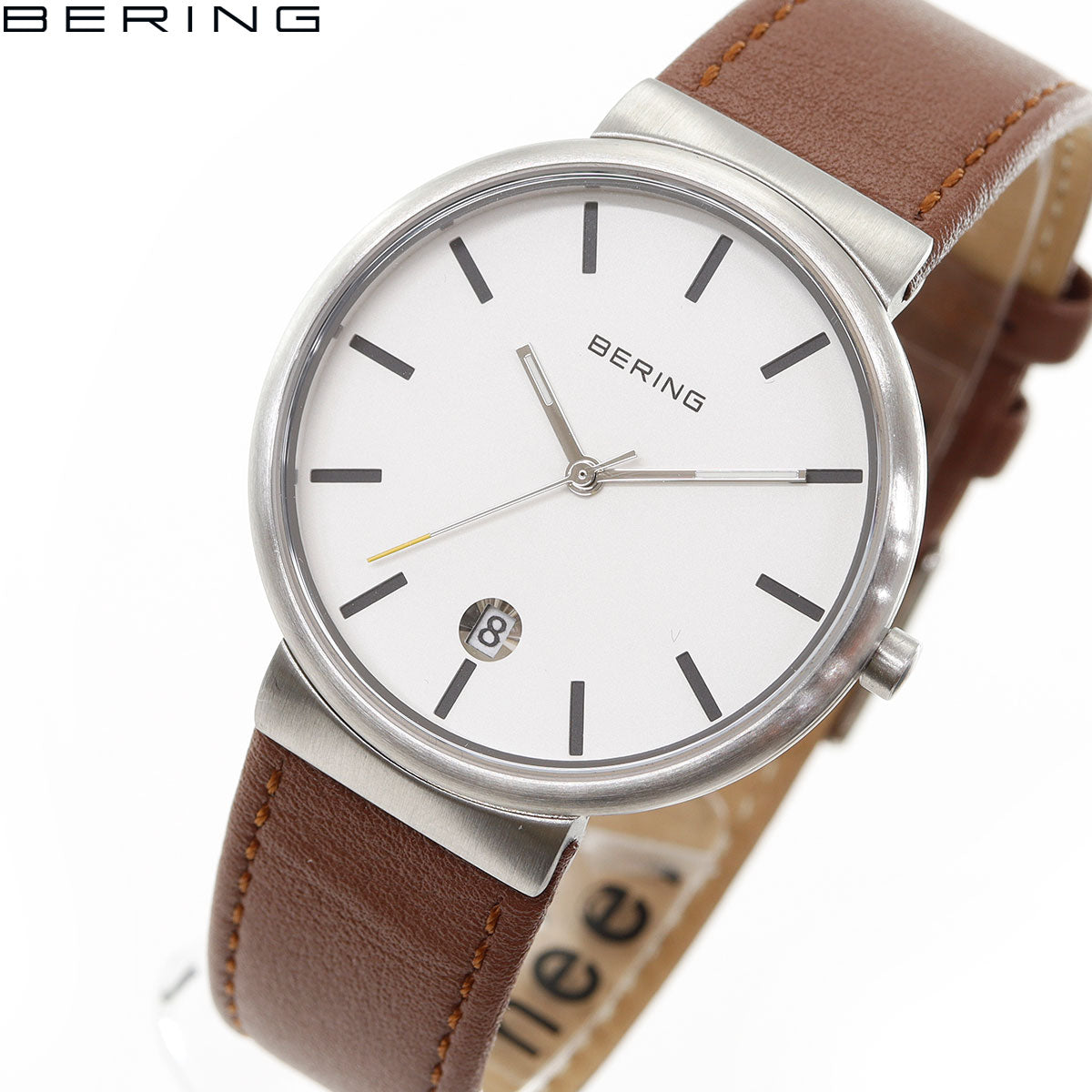 ベーリング BERING 腕時計 メンズ レディース クラシック スカンジナビアン ステッチカーフレザー Classic Scandinavian Stitched calf leather 11035-500-J