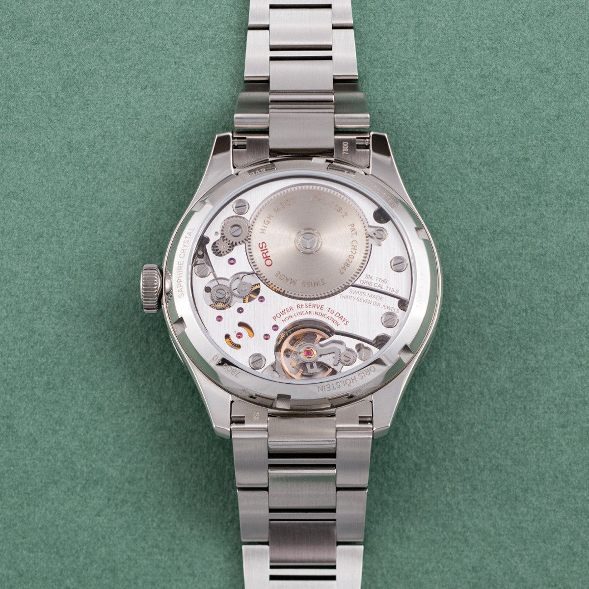 オリス ORIS ビッグクラウン キャリバー113 BIG CROWN CALIBRE 113 腕時計 メンズ 手巻き 01 113 7800 4057-07 8 21 06【60回分割手数料無料！】