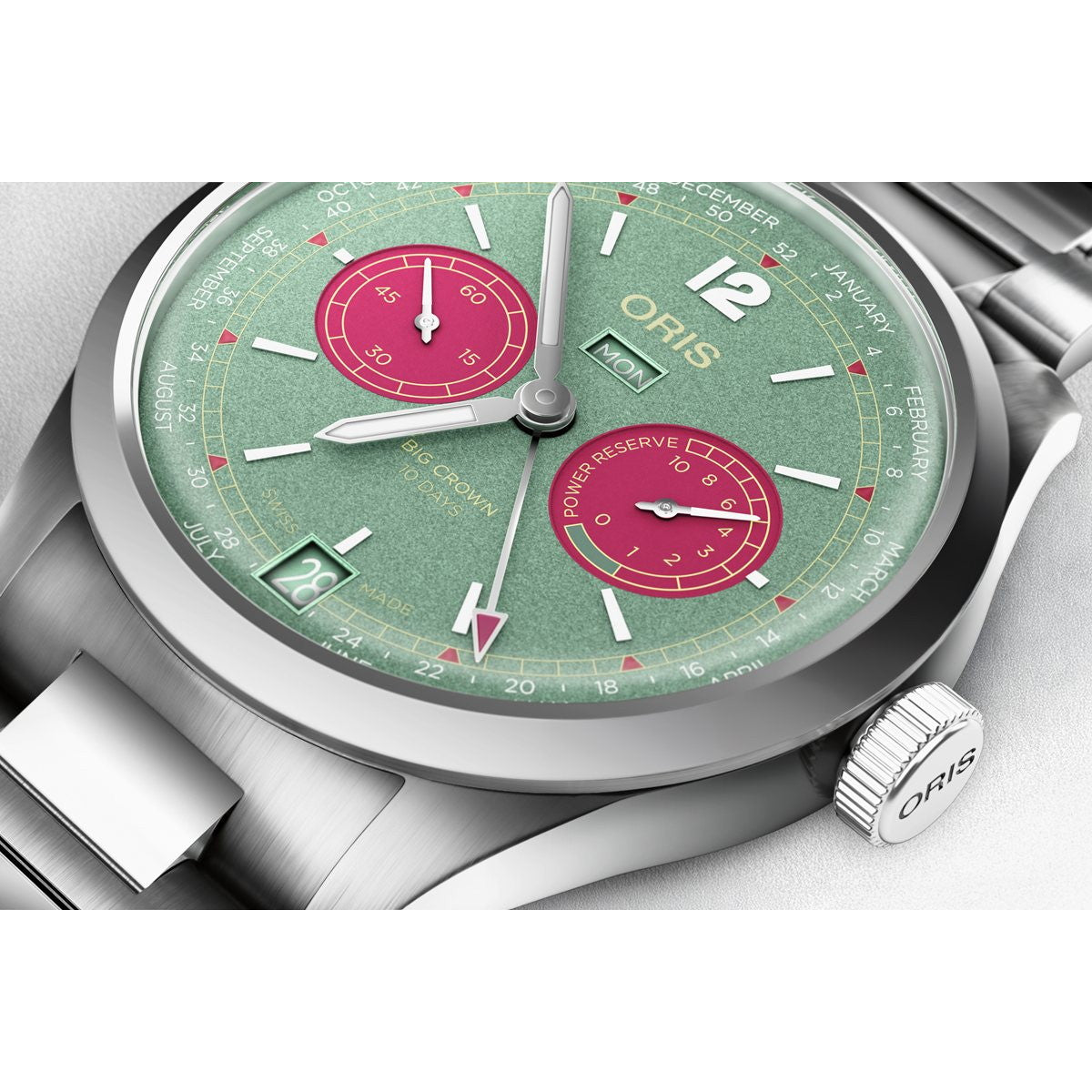 オリス ORIS ビッグクラウン キャリバー113 BIG CROWN CALIBRE 113 腕時計 メンズ 手巻き 01 113 7800 4057-07 8 21 06【60回分割手数料無料！】
