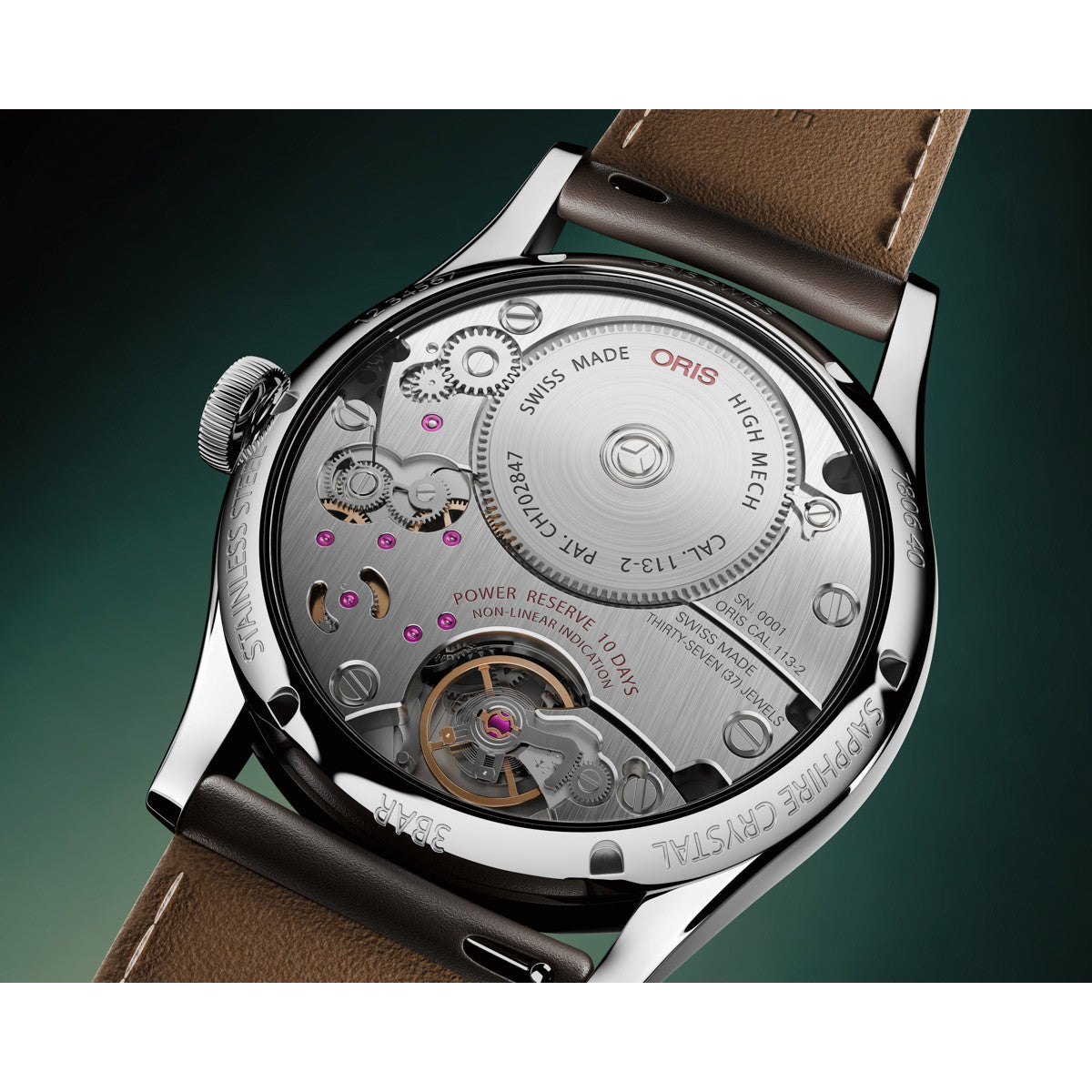 オリス ORIS アートリエ キャリバー113 ARTELIER CALIBRE 113 腕時計 メンズ 手巻き 01 113 7806 4051-07 5 22 96FC【60回分割手数料無料！】