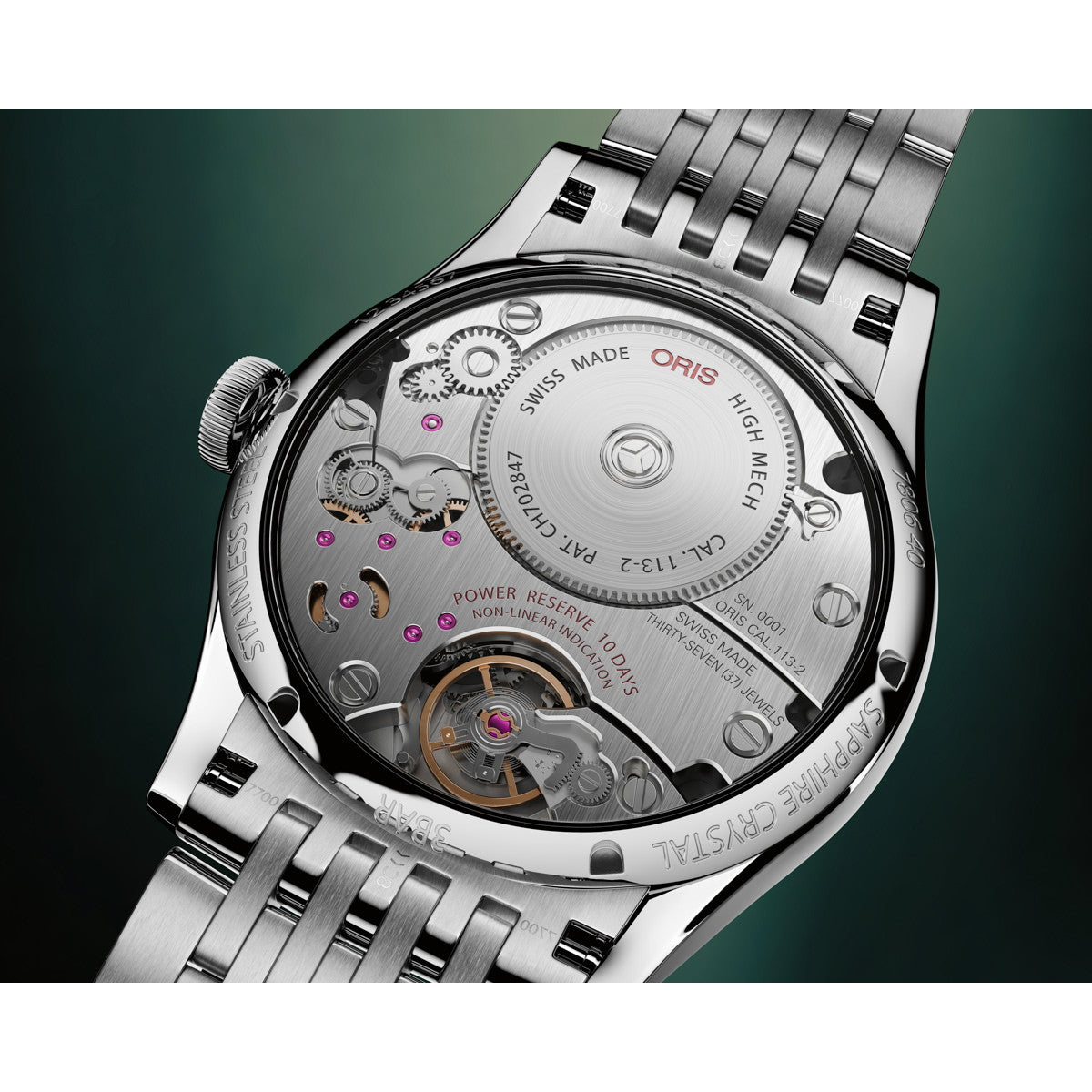 オリス ORIS アートリエ キャリバー113 ARTELIER CALIBRE 113 腕時計 メンズ 手巻き 01 113 7806 4051-07 8 23 79PS【60回分割手数料無料！】