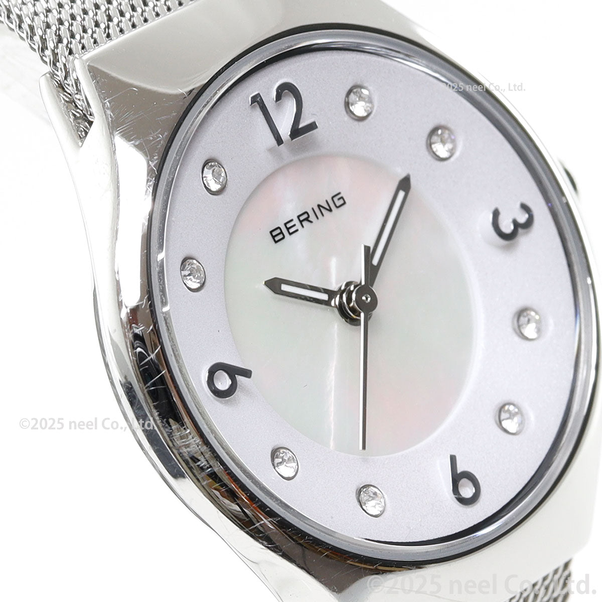 ベーリング BERING 腕時計 レディース クラシック スカンジナビアン カービングメッシュ Classic Scandinavian Curving Mesh 11427-004-J