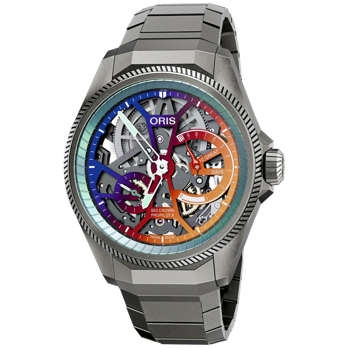 オリス ORIS プロパイロットX ゴンゾ エディション ディズニー ザ マペッツ PROPILOT X 腕時計 手巻 01 115 7759 7180-Set【2026 新作】【60回分割手数料無料！】