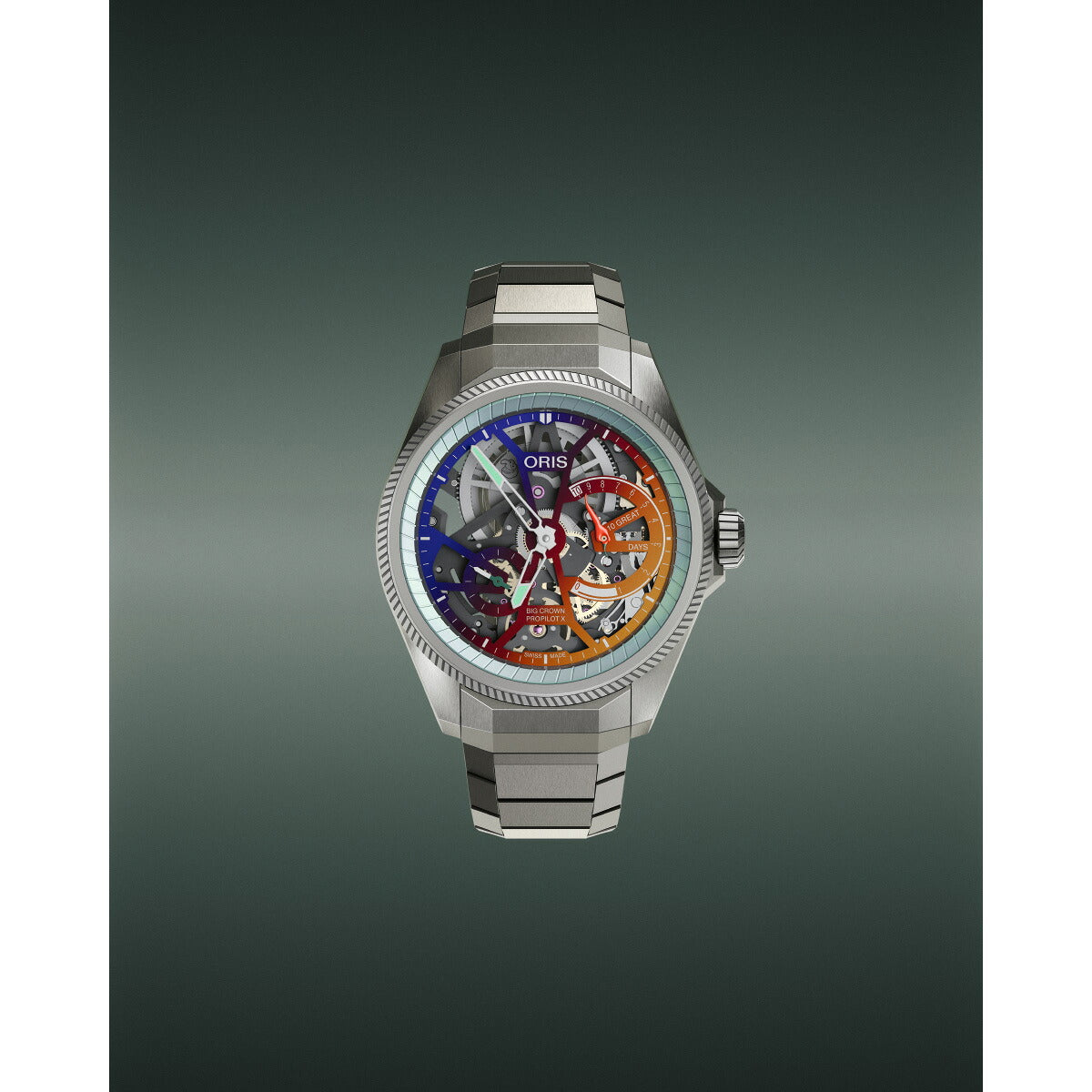 オリス ORIS プロパイロットX ゴンゾ エディション ディズニー ザ マペッツ PROPILOT X 腕時計 手巻 01 115 7759 7180-Set【2026 新作】【60回分割手数料無料！】