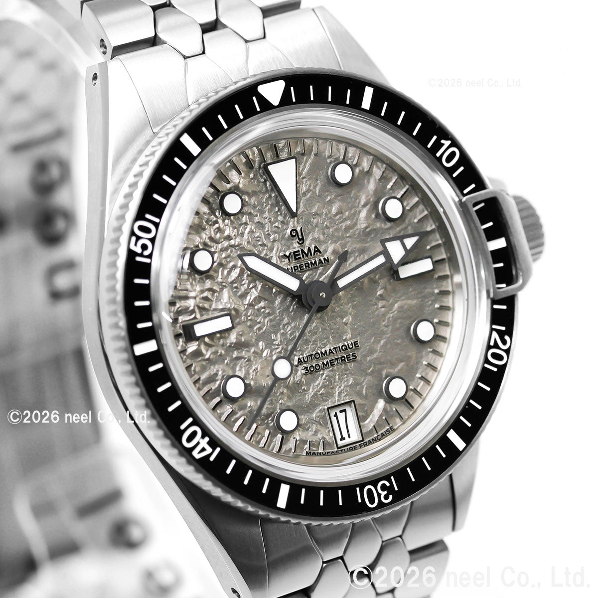 イエマ YEMA スーパーマン チタニウム ムーンタイド CMM.11 限定版 Superman Titanium MoonTide CMM.11 Limited Edition 腕時計 自動巻き 12.26.11.66.TNL.MT【60回分割手数料無料！】