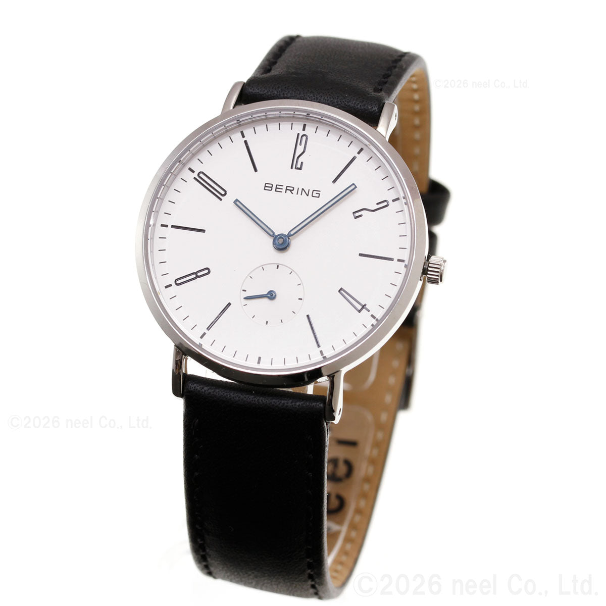 ベーリング BERING 腕時計 メンズ レディース クラシック スカンジナビアン スモールセコンド＆レザー Classic Scandinavian Small second ＆ Leather 14036-404
