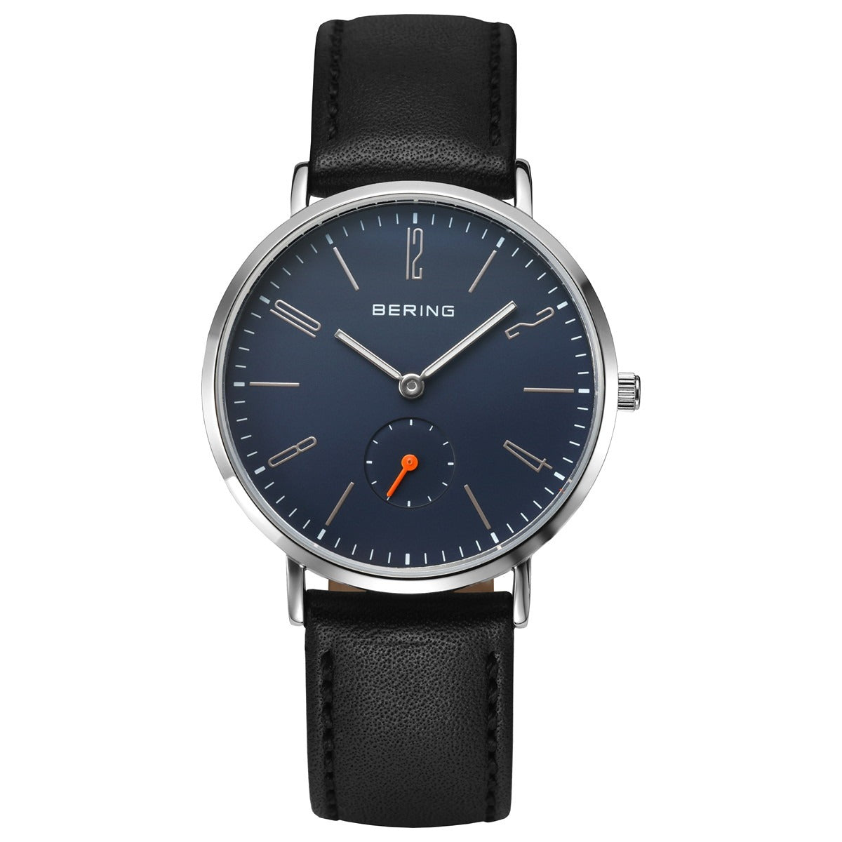 ベーリング BERING 腕時計 メンズ レディース クラシック スカンジナビアン スモールセコンド＆レザー Classic Scandinavian Small second ＆ Leather 14036-407