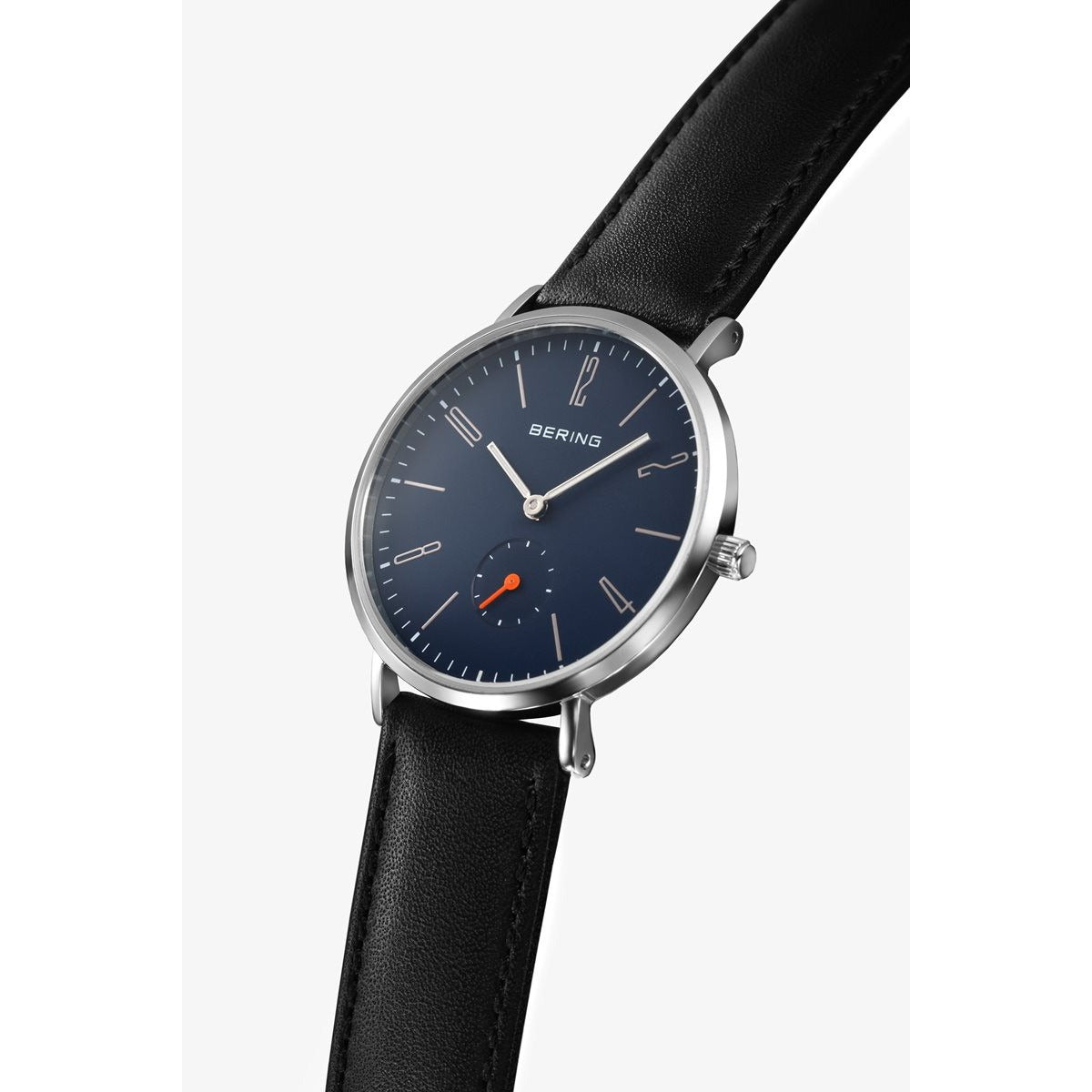 ベーリング BERING 腕時計 メンズ レディース クラシック スカンジナビアン スモールセコンド＆レザー Classic Scandinavian Small second ＆ Leather 14036-407