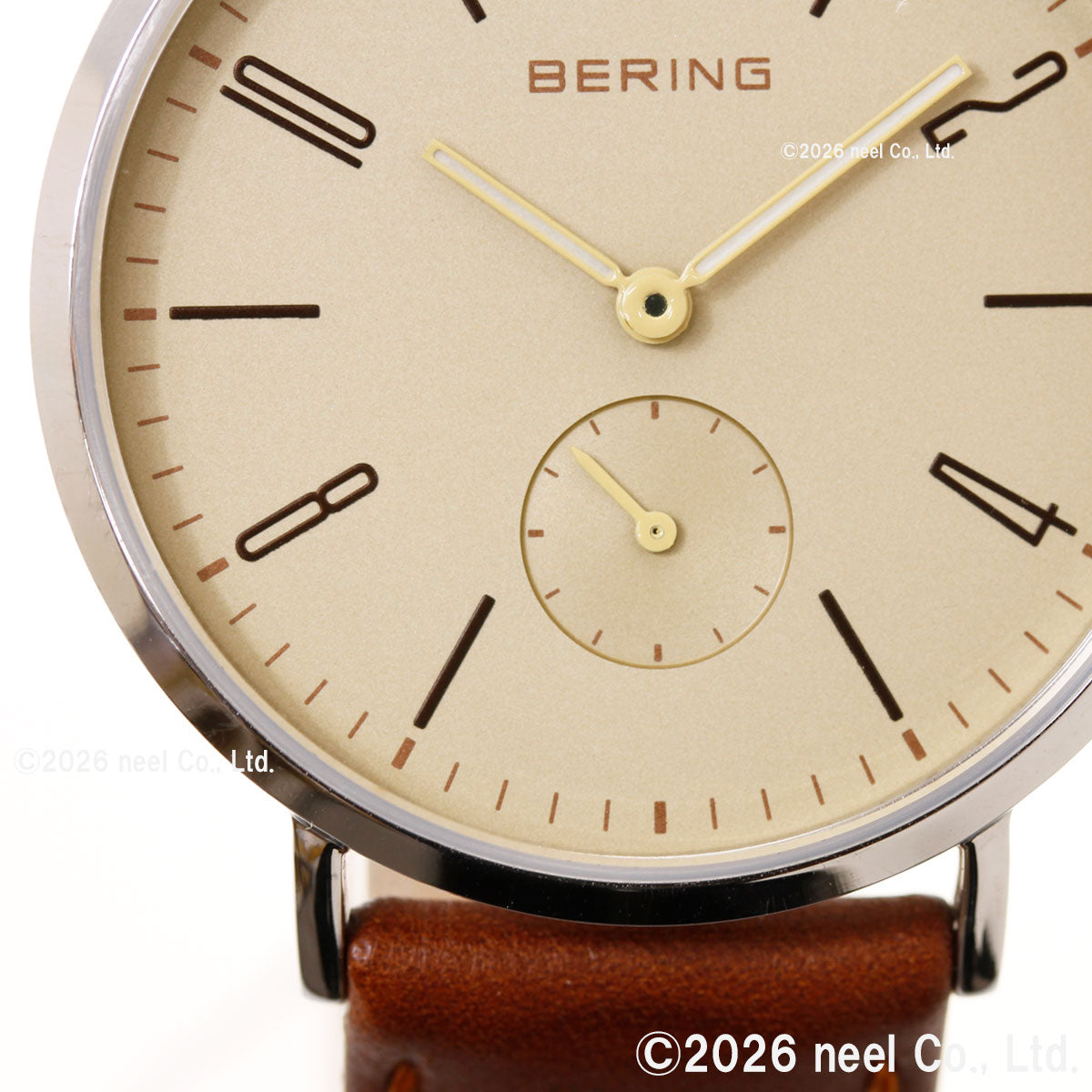 ベーリング BERING 腕時計 メンズ レディース クラシック スカンジナビアン スモールセコンド＆レザー Classic Scandinavian Small second ＆ Leather 14036-509