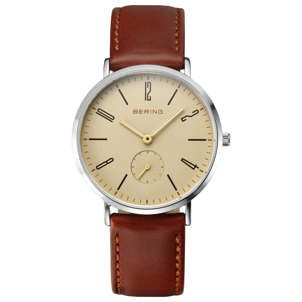 ベーリング BERING 腕時計 メンズ レディース クラシック スカンジナビアン スモールセコンド＆レザー Classic Scandinavian Small second ＆ Leather 14036-509