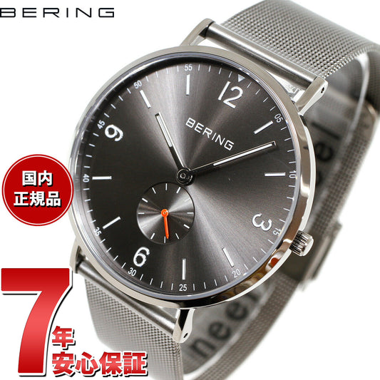 ベーリング BERING 腕時計 メンズ レディース クラシックコレクション グレー Classic Collection Gray 14040-377