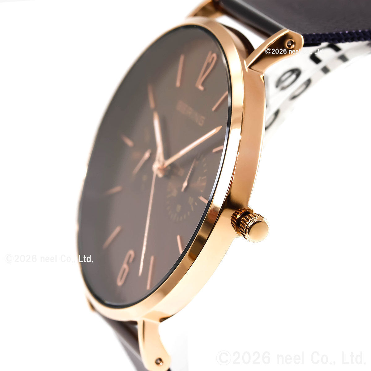 ベーリング BERING 日本限定モデル 腕時計 メンズ レディース LUXE BROWN Changes 14240-265