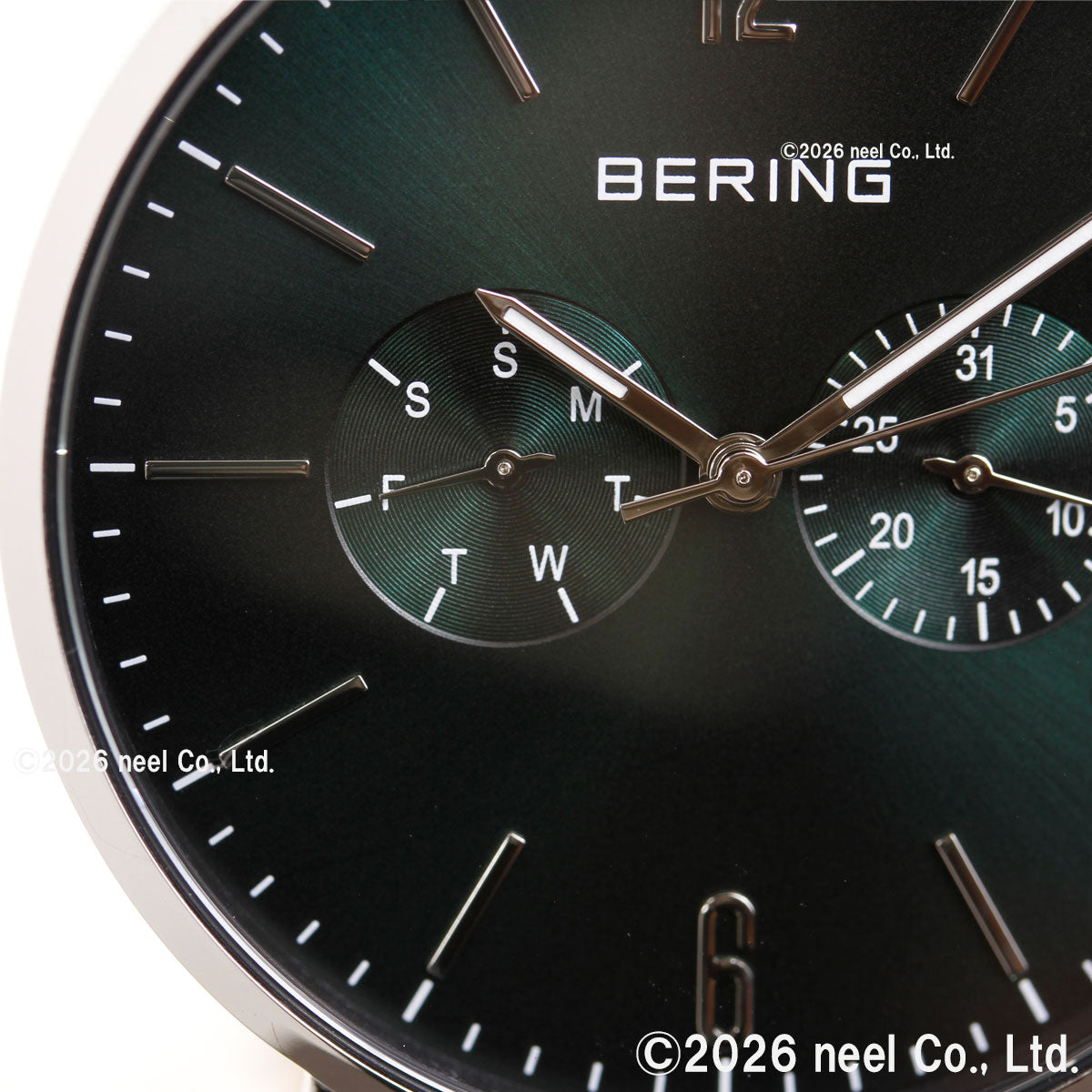 ベーリング BERING 腕時計 メンズ レディース チェンジズ ディープグリーン Changes Deep green 14240-409 替えベルト付き