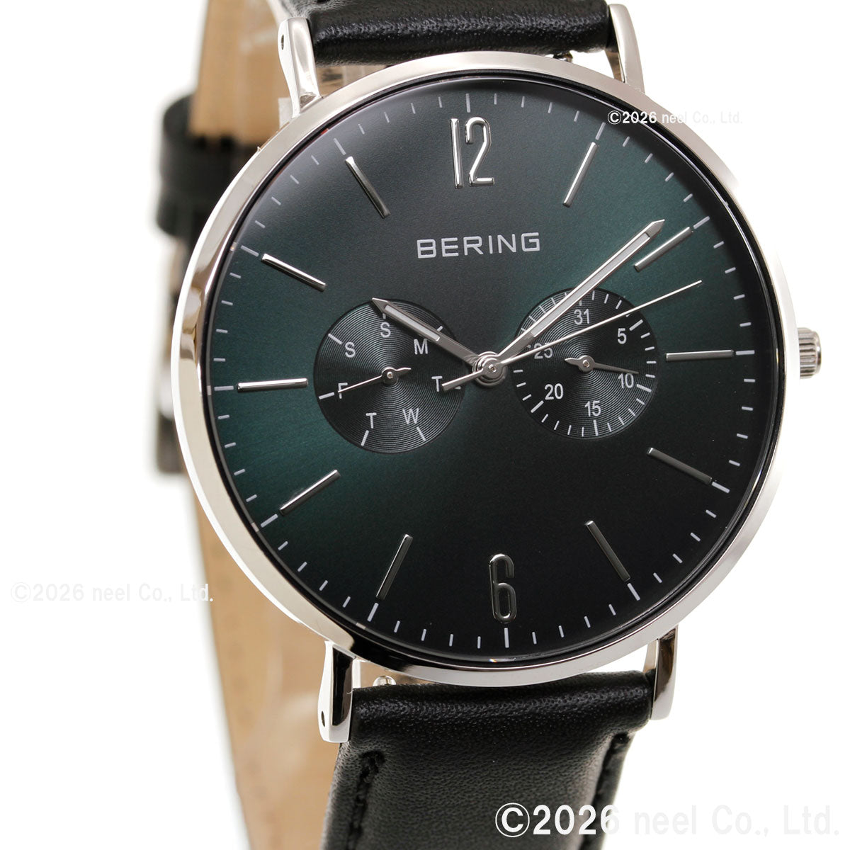 ベーリング BERING 腕時計 メンズ レディース チェンジズ ディープグリーン Changes Deep green 14240-409 替えベルト付き