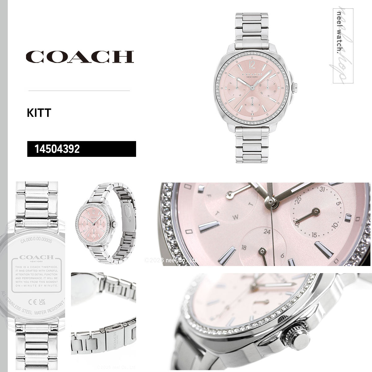 コーチ COACH 腕時計 レディース キット KITT 34MM 14504392