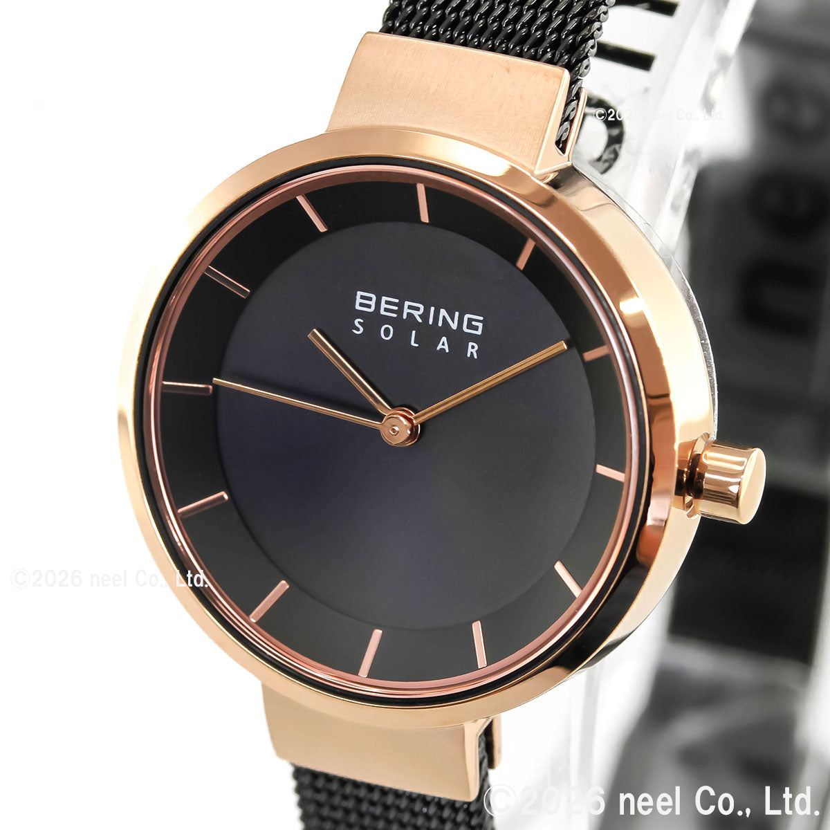 ベーリング BERING ソーラー 腕時計 ペアモデル レディース SOLAR 14627-166