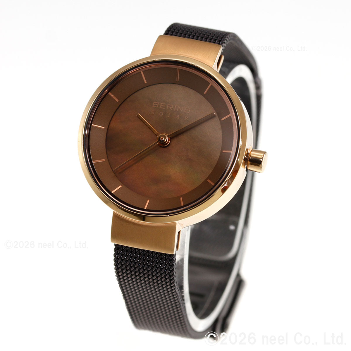 ベーリング BERING ソーラー 腕時計 レディース ペア Scandinavian Unisex Solar Pair 14627-265-J
