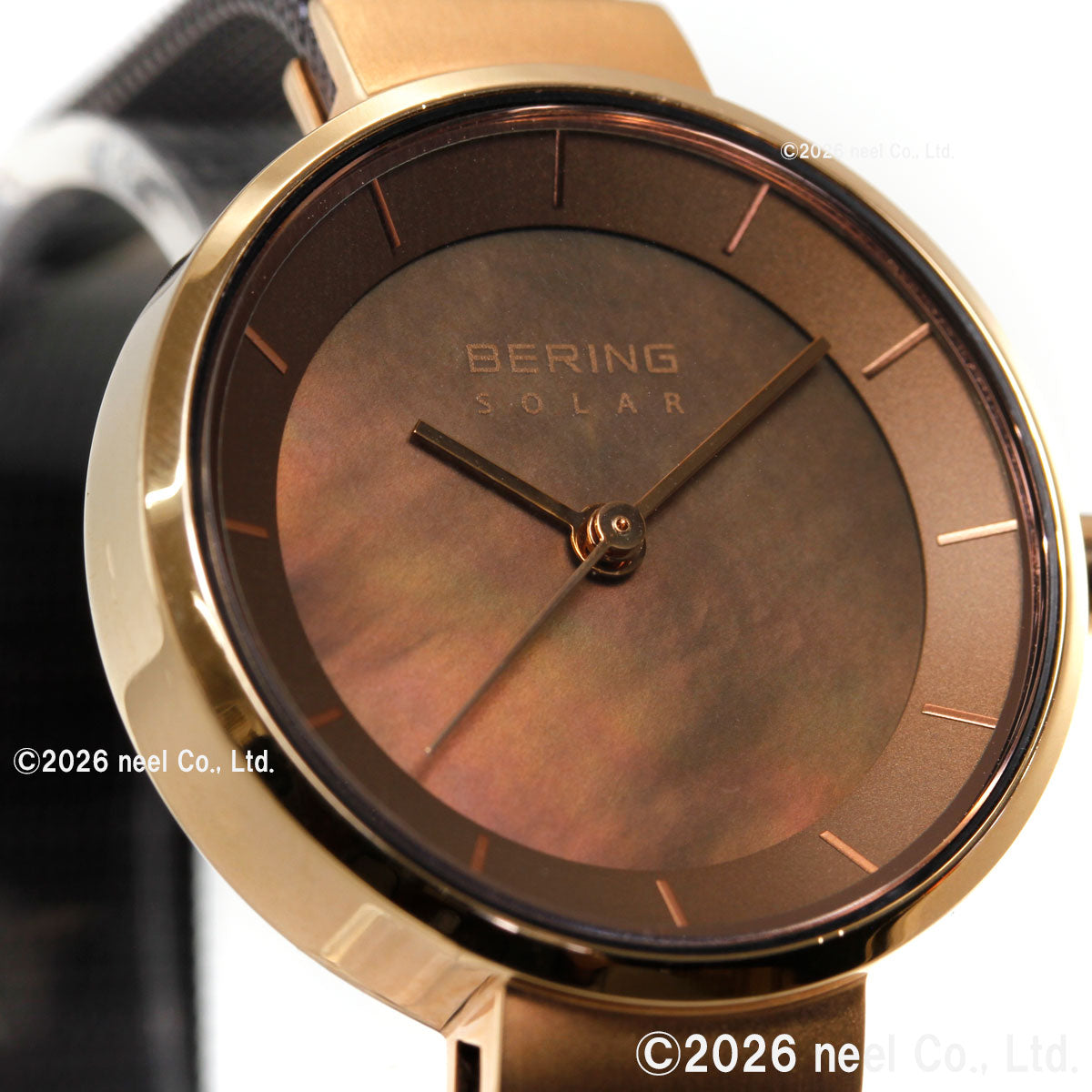 ベーリング BERING ソーラー 腕時計 レディース ペア Scandinavian Unisex Solar Pair 14627-265-J