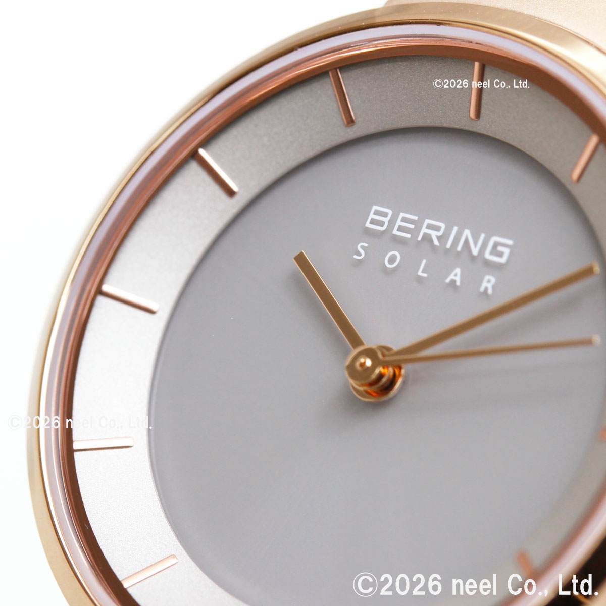 ベーリング BERING ソーラー 腕時計 ペアモデル レディース SOLAR 14627-369