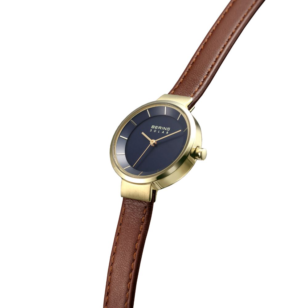 ベーリング BERING 腕時計 レディース ペア スカンジナビアン ソーラー ネイビーブルー Ladies Scandinavian Solar Navy Blue 14627-537【2025 新作】