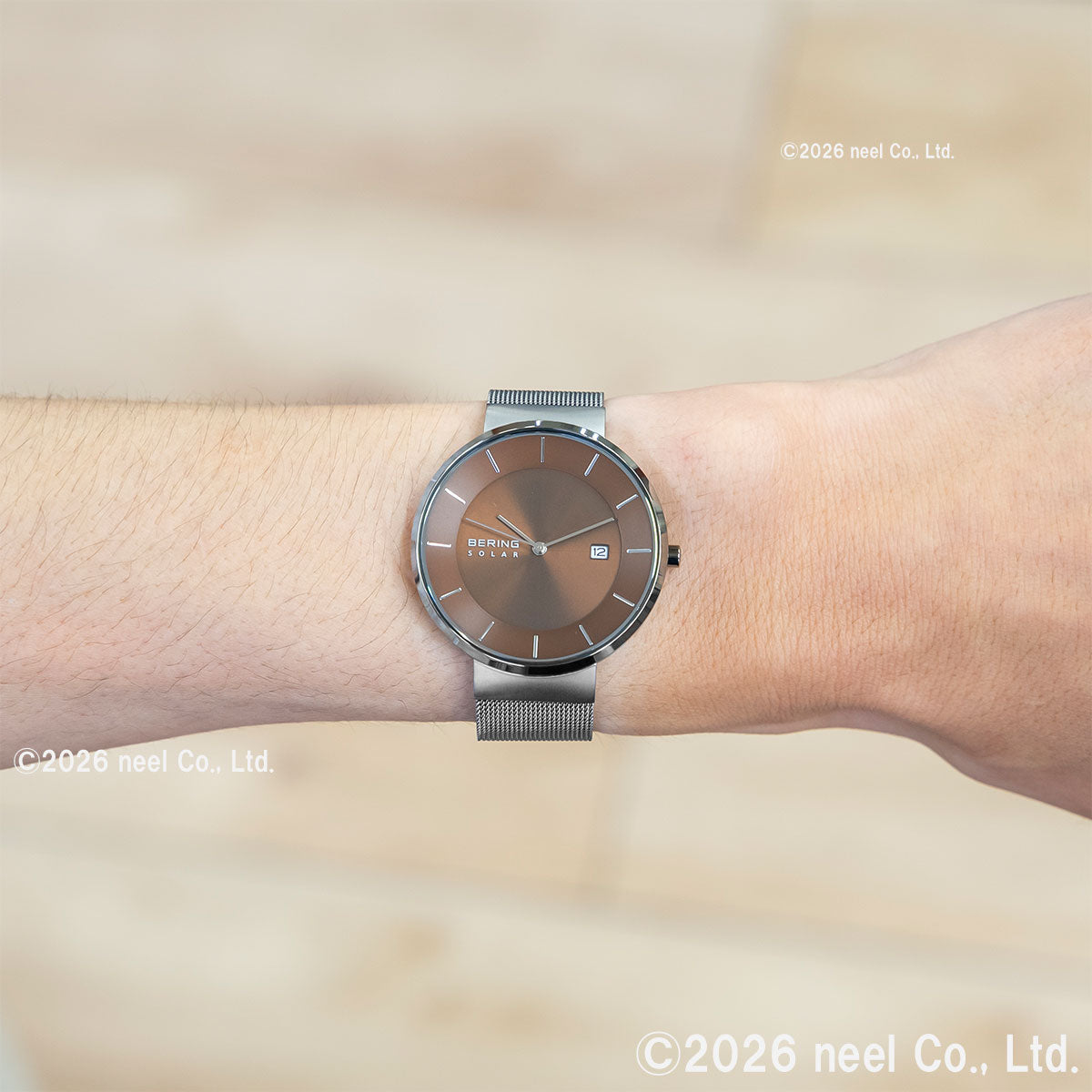 ベーリング BERING ソーラー 腕時計 メンズ レディース ペア Scandinavian Unisex Solar Pair 14639-375-J