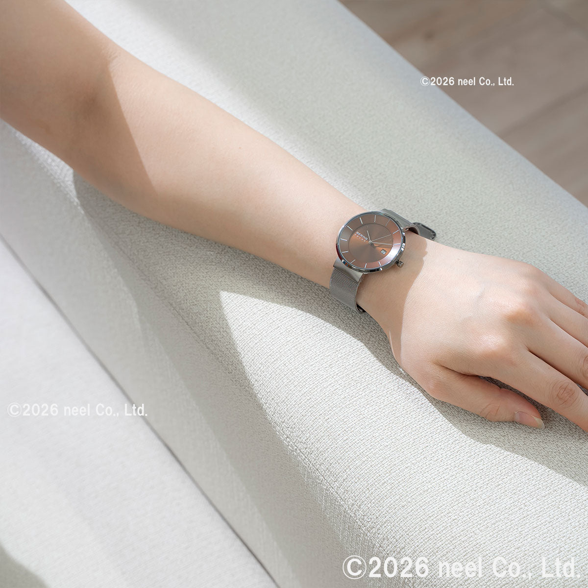 ベーリング BERING ソーラー 腕時計 メンズ レディース ペア Scandinavian Unisex Solar Pair 14639-375-J