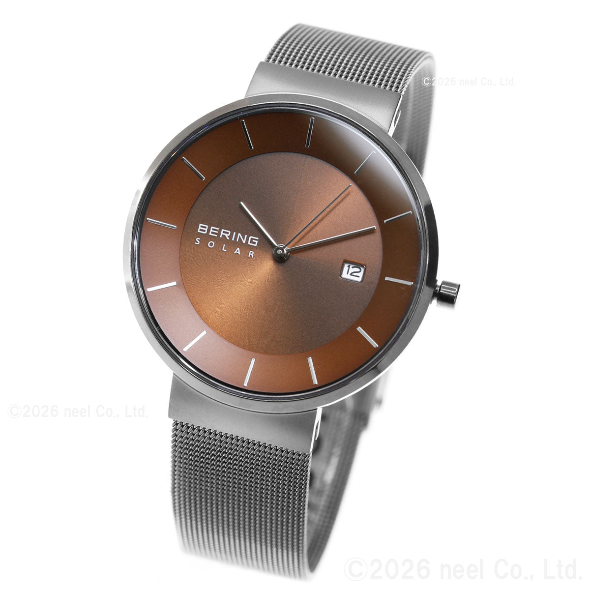 ベーリング BERING ソーラー 腕時計 メンズ レディース ペア Scandinavian Unisex Solar Pair 14639-375-J