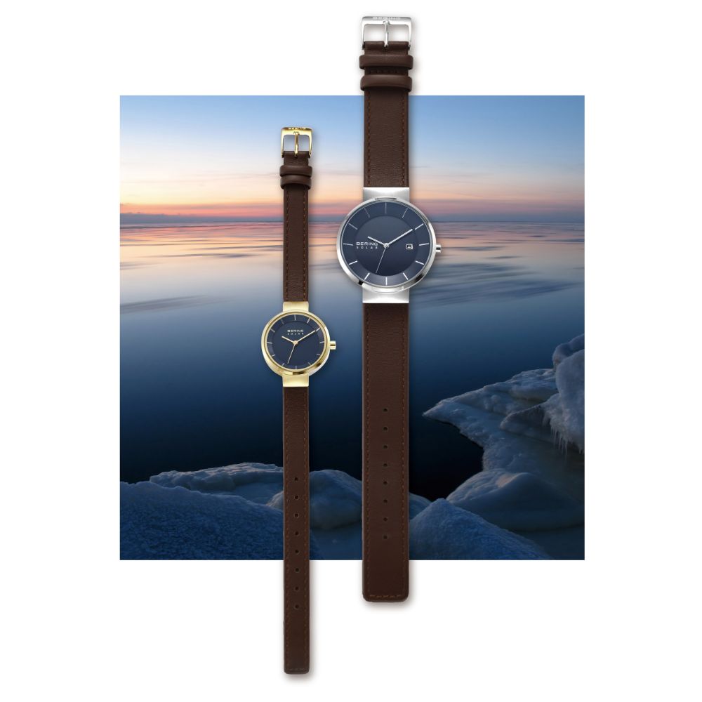 ベーリング BERING 腕時計 メンズ レディース ペア スカンジナビアン ソーラー ネイビーブルー Unisex Scandinavian Solar Navy Blue 14639-507【2025 新作】