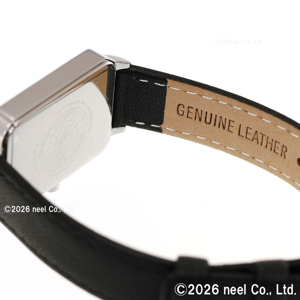 ベーリング BERING 腕時計 レディース クラシック レクタングル レザー アイスブルー Ladies Unisex Classic Rectangle Leather 17423-408