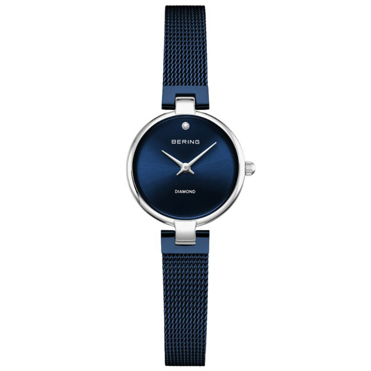 ベーリング BERING 腕時計 レディース クラシック ダイヤモンド ブルー Ladies Watch Classic Diamond Blue 17724-307【2026 新作】