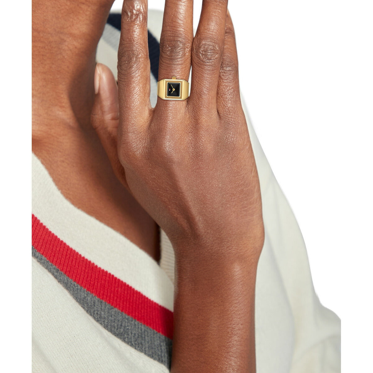 トミーヒルフィガー TOMMY HILFIGER ウォッチリング リングウォッチ 時計 指輪 レディース IVY RING 1782837